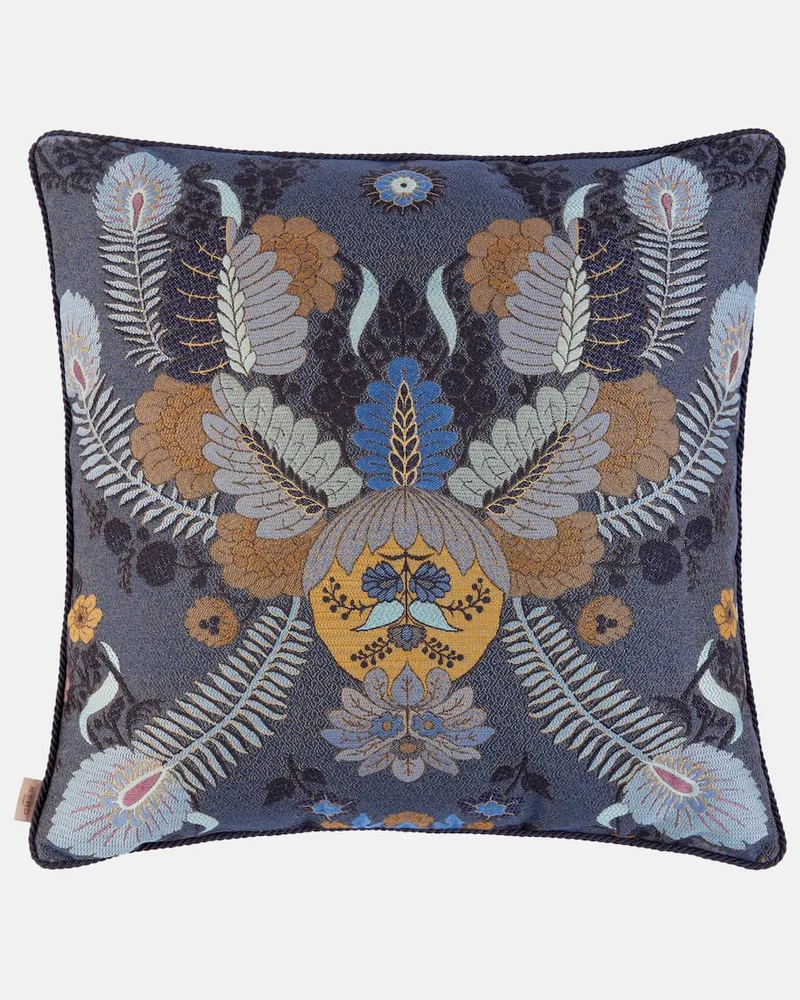 Etro Kissen Pluma aus Jacquard Multicolor