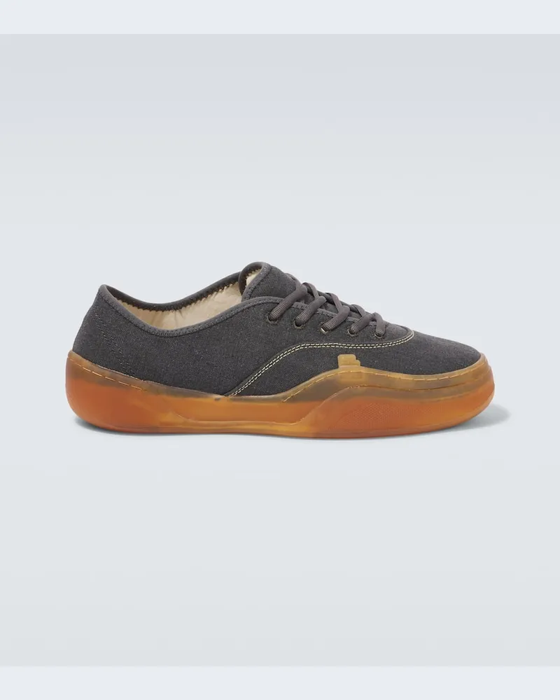 ERL Sneakers aus Canvas Schwarz