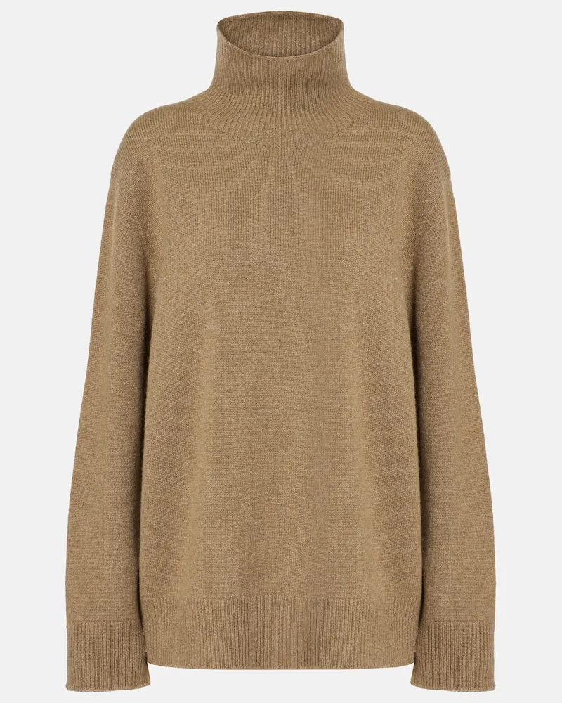 The Row Pullover Hepny aus Kaschmir Braun