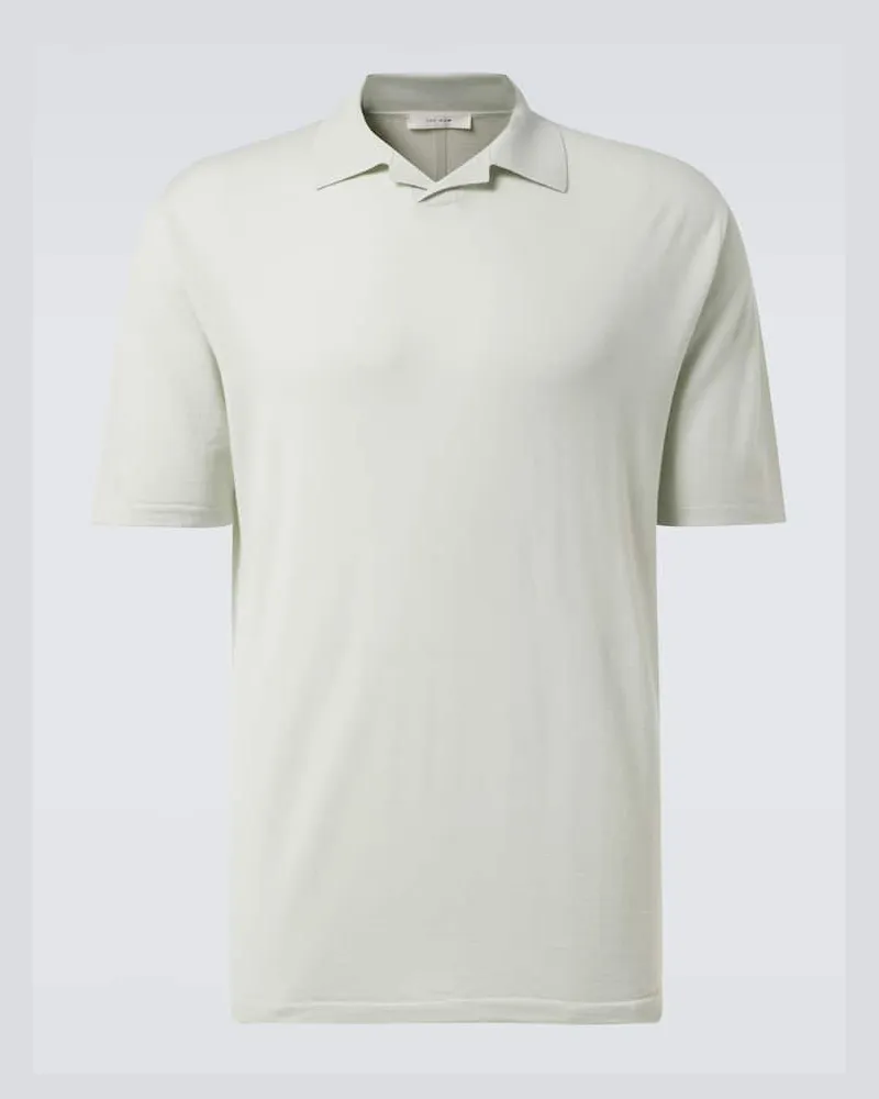 The Row Polopullover Mauro aus Schurwolle Beige