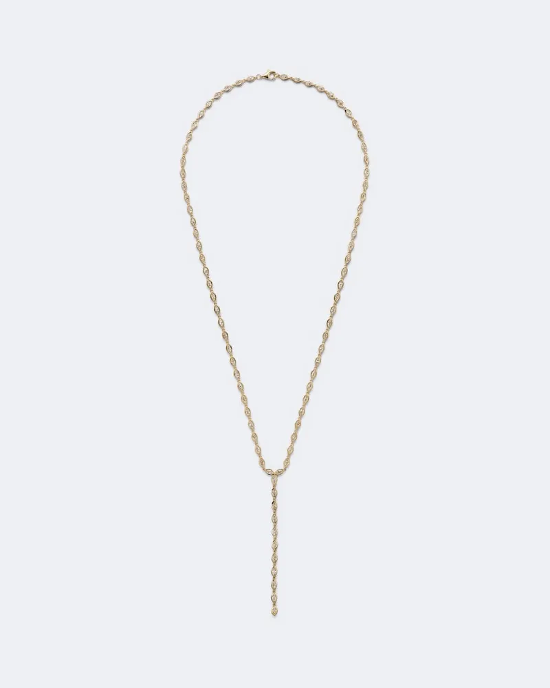 ANITA KO Halskette aus 18kt Gelbgold mit Diamanten Gold