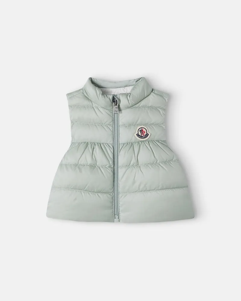 Moncler Baby Daunenweste Hiva Grün