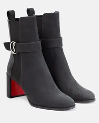 Christian Louboutin Ankle Boots CL Chelsea Booty Schwarz