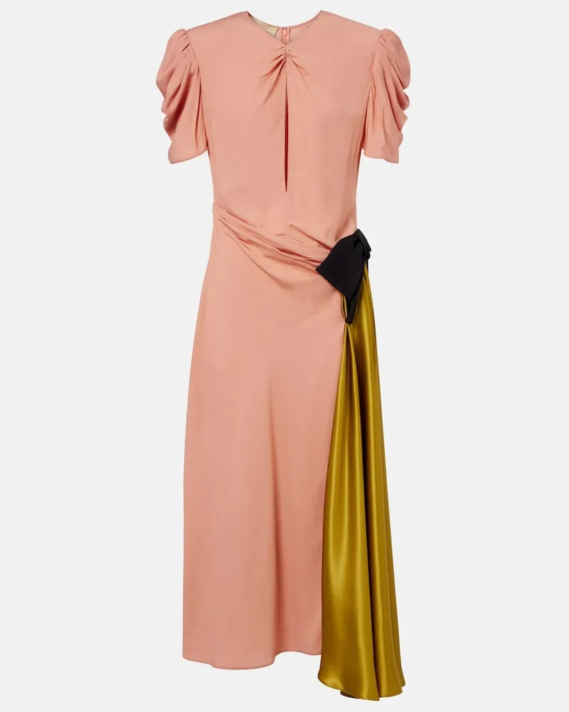 Valentino Garavani Midikleid Rosa