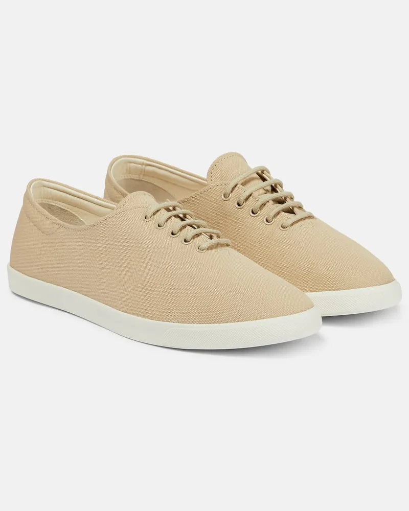 The Row Sneakers aus Canvas Weiß