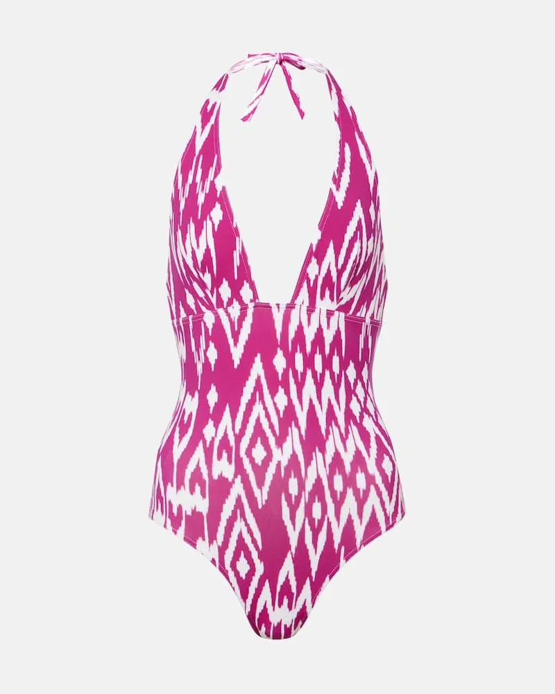 Eres Bedruckter Badeanzug Sunny Rosa