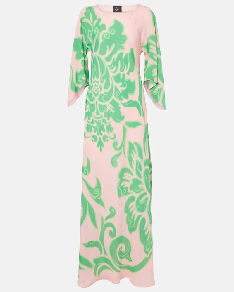 Etro Maxikleid Pink