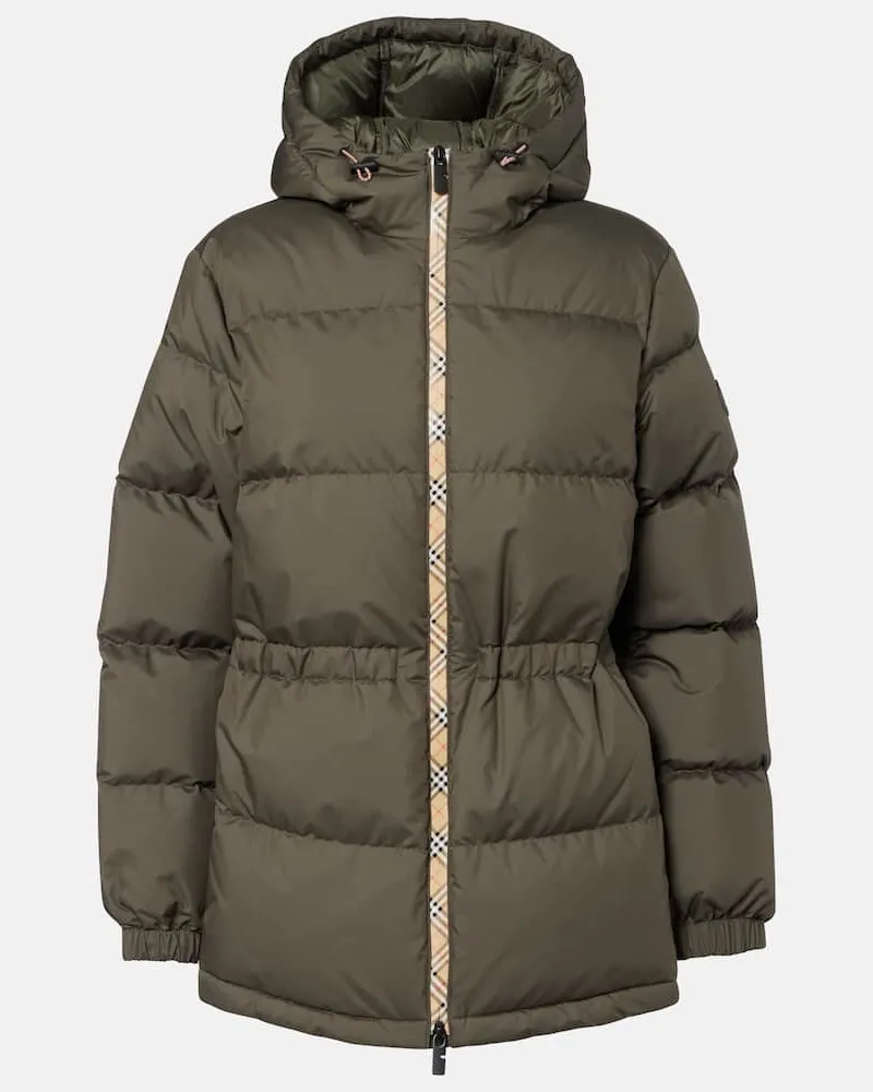 Burberry Daunenjacke Burberry Check Grün