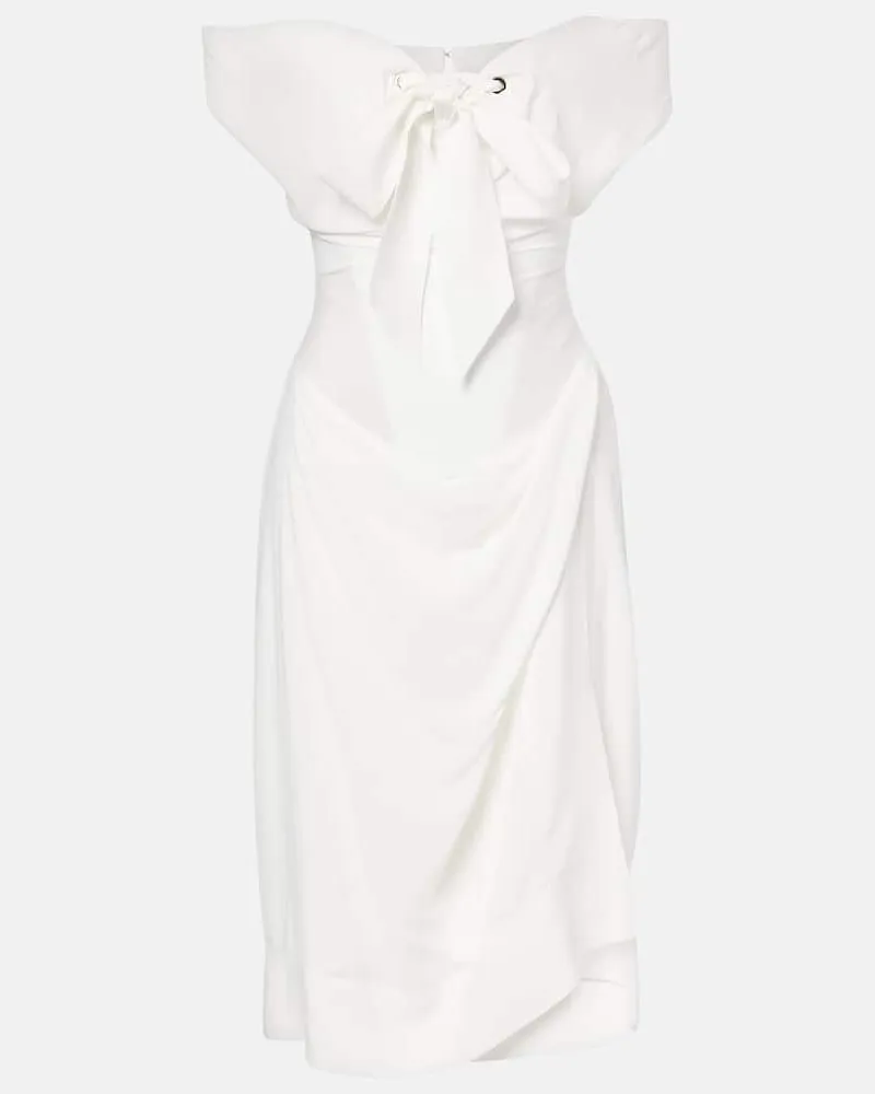 Vivienne Westwood Bridal Midikleid Weiß