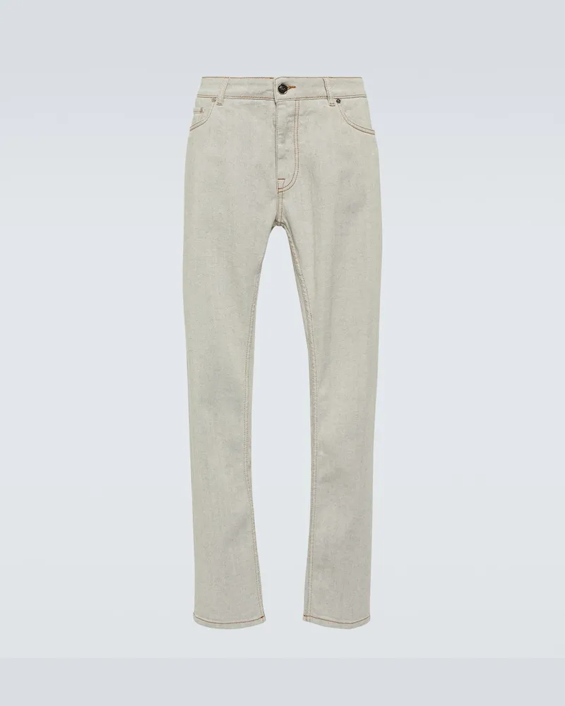 Etro Straight Jeans Weiß