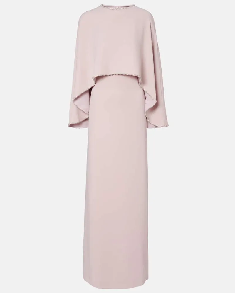 COSTARELLOS Verzierte Robe Rosa