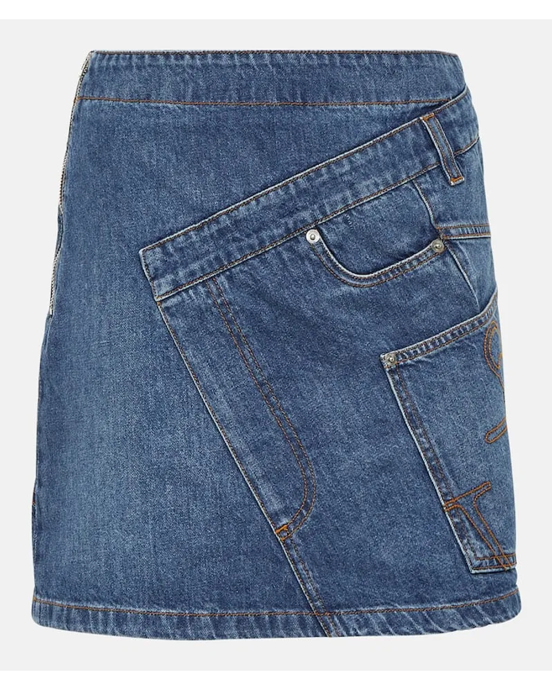 J.W.Anderson Jeansrock Blau