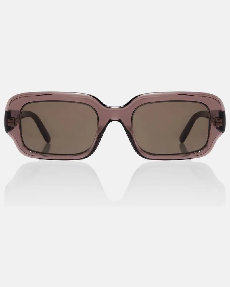 Loewe Eckige Sonnenbrille Anagram Braun