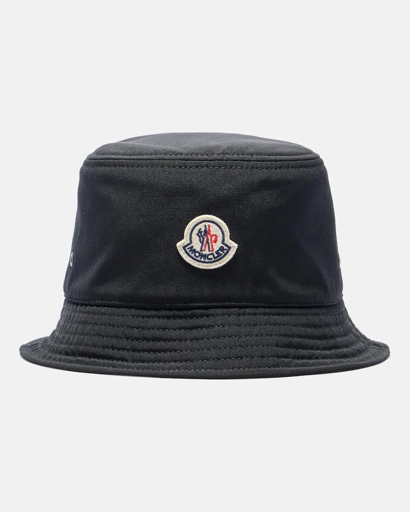 Moncler Hut mit Logo Schwarz