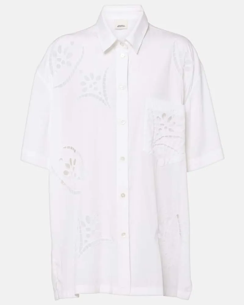 Isabel Marant Hemd Bilya Weiß