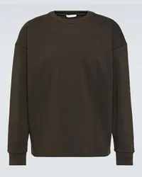 The Row Sweatshirt Ezan aus Baumwolle Braun