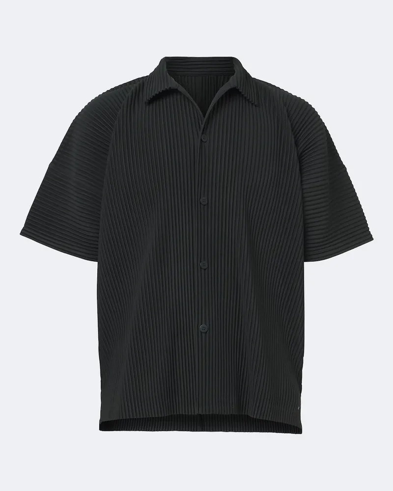 Issey Miyake Homme Plissé Issey Miyake Hemd Monthly Colors: August Grau