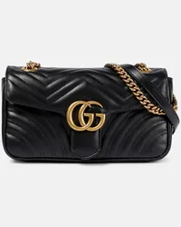 Gucci Schultertasche GG Marmont Small Schwarz