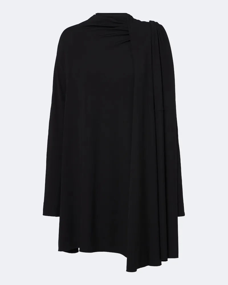 Totême Minikleid aus Jersey Schwarz