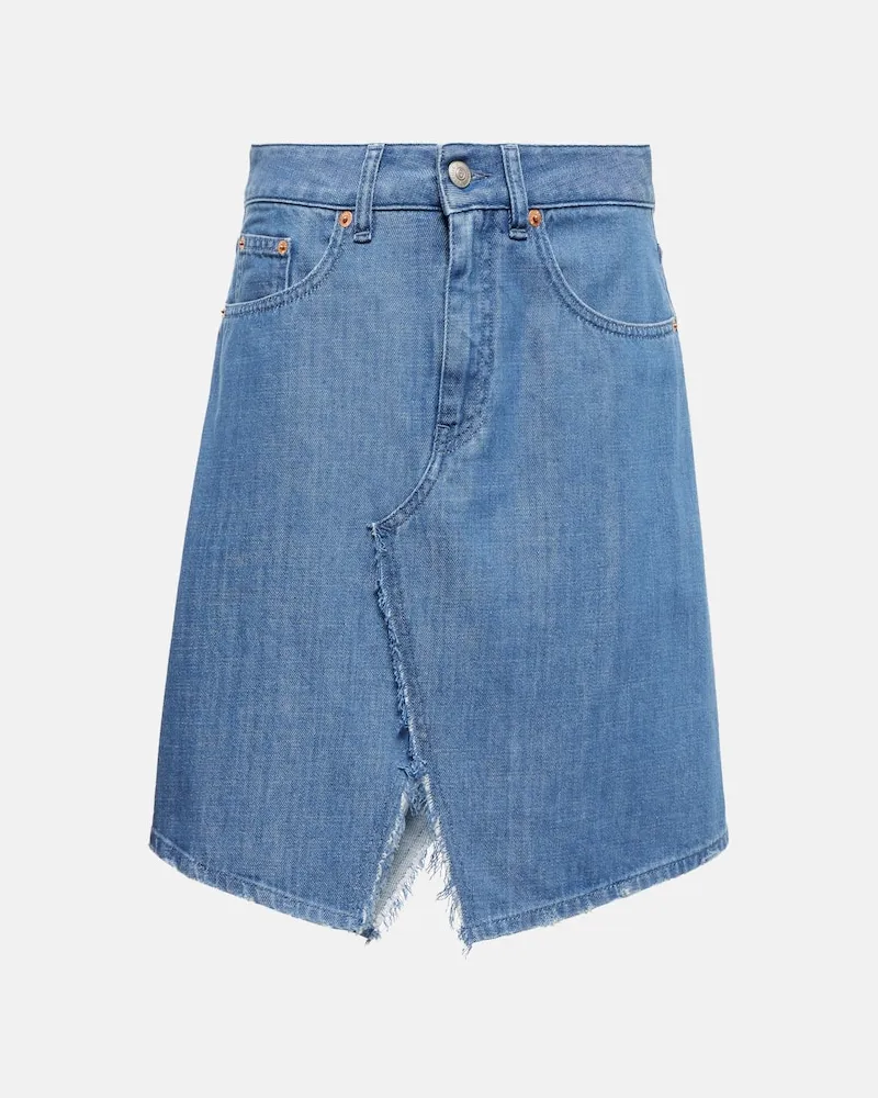 Maison Margiela Jeansrock Blau