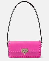 Valentino Garavani Schultertasche Rockstud23 East-West Pink