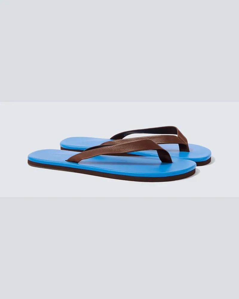 AURALEE Sandalen aus Leder Blau