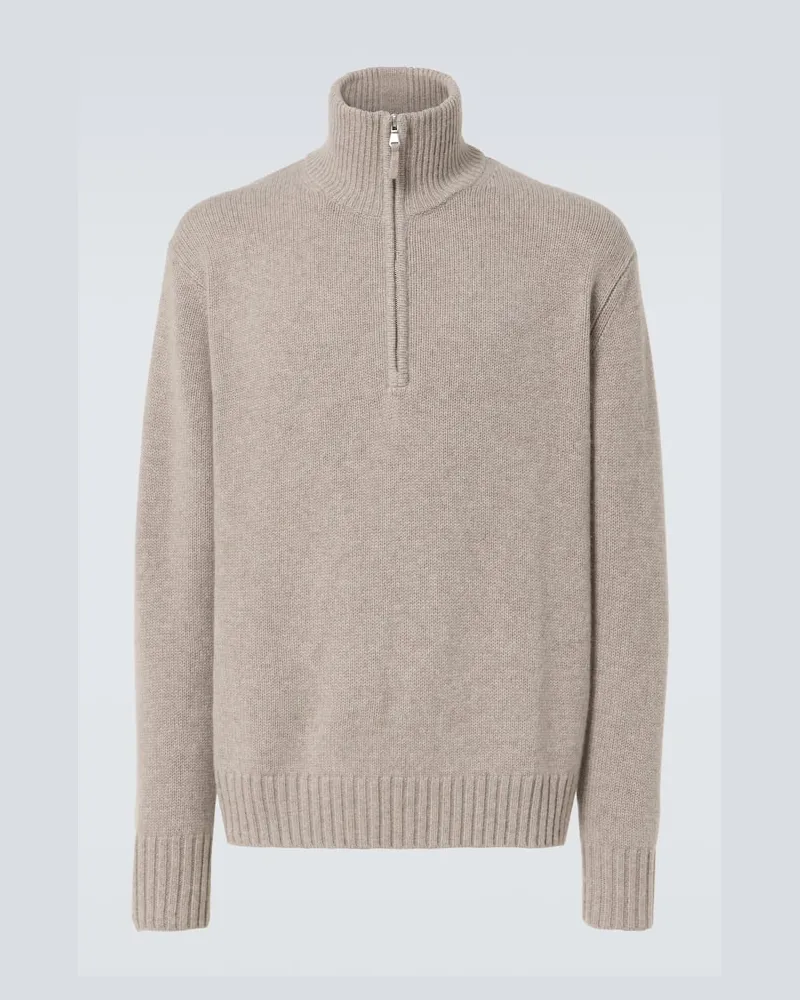 ALLUDE Pullover aus Kaschmir Beige