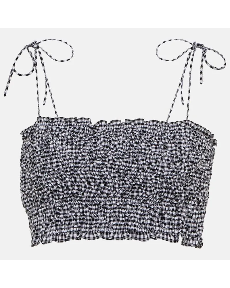Miu Miu Cropped-Top Multicolor