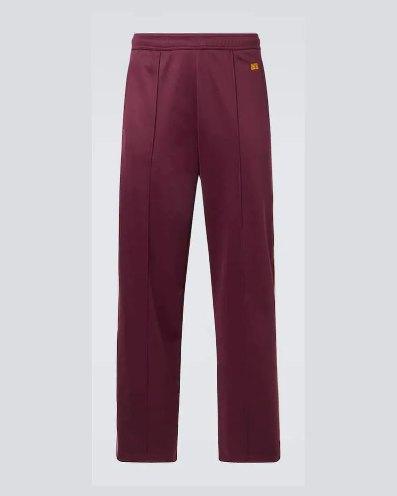 Wales Bonner Jogginghose Essence aus Jersey Burgund