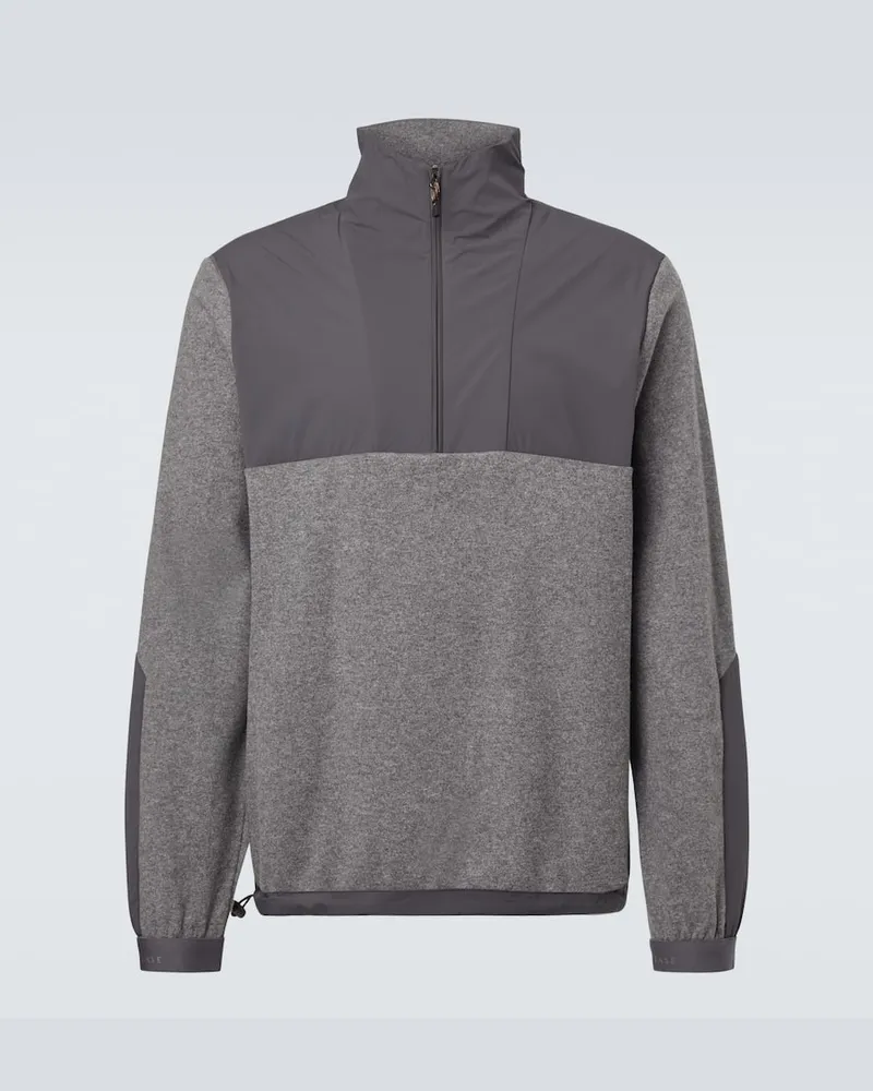 SEASE Ski-Midlayer aus Wolle und Kaschmir Grau
