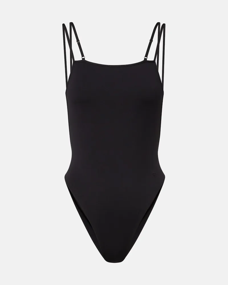Tom Ford Badeanzug aus Jersey Schwarz
