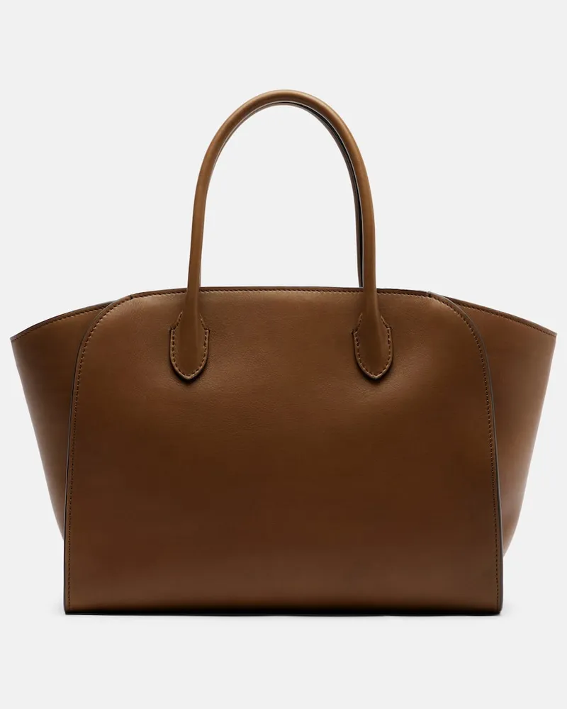 The Row Tote Bag Marlo 12 aus Leder Braun