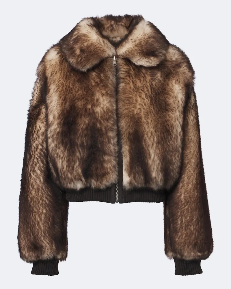 Arma Wendbare Jacke Nerea aus Shearling Multicolor
