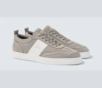 Sneakers Retro aus Leder