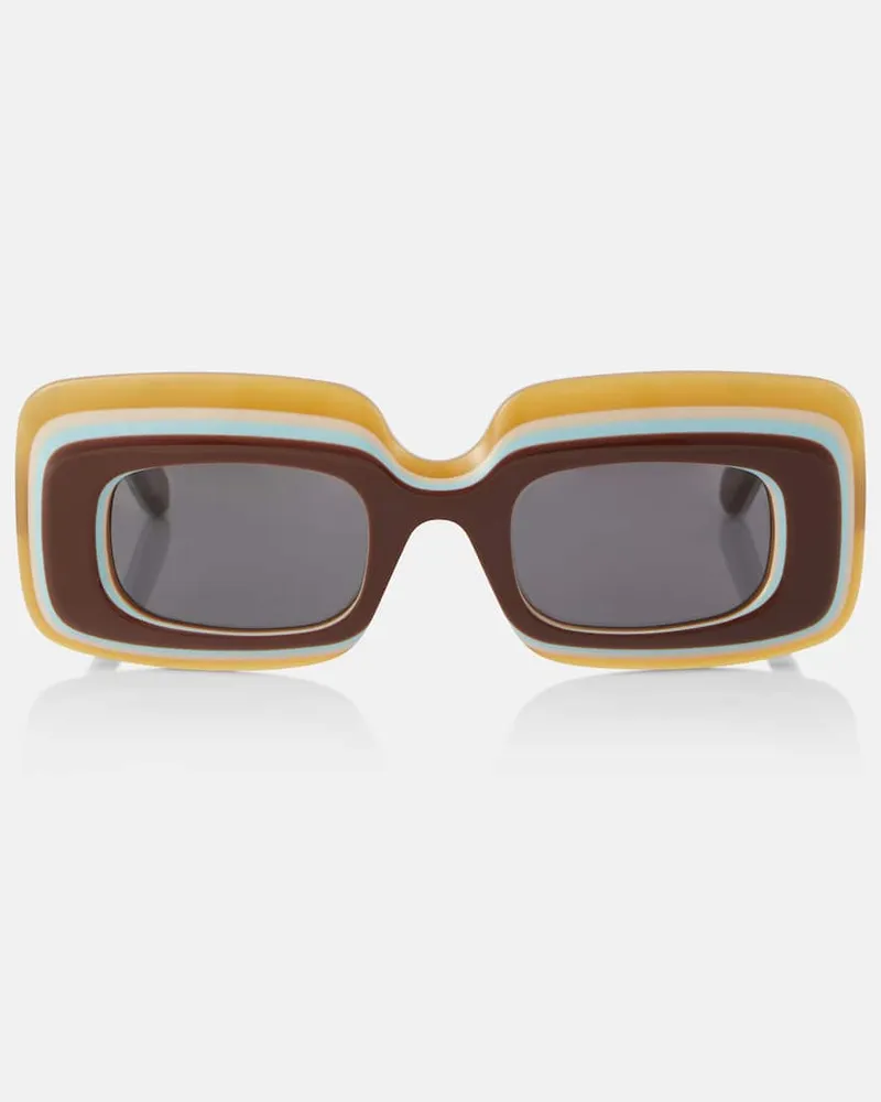 Loewe Paula‘s Ibiza Eckige Sonnenbrille Braun