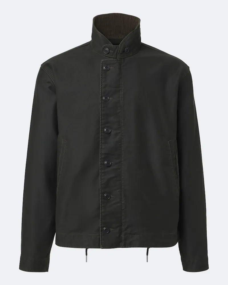 RRL Jacke Bower aus Denim Grün