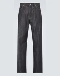 Jil Sander Straight Jeans Blau