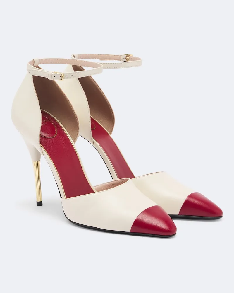 Valentino Garavani Pumps Sinead aus Leder Beige