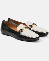 TOD'S Loafers aus Leder Schwarz