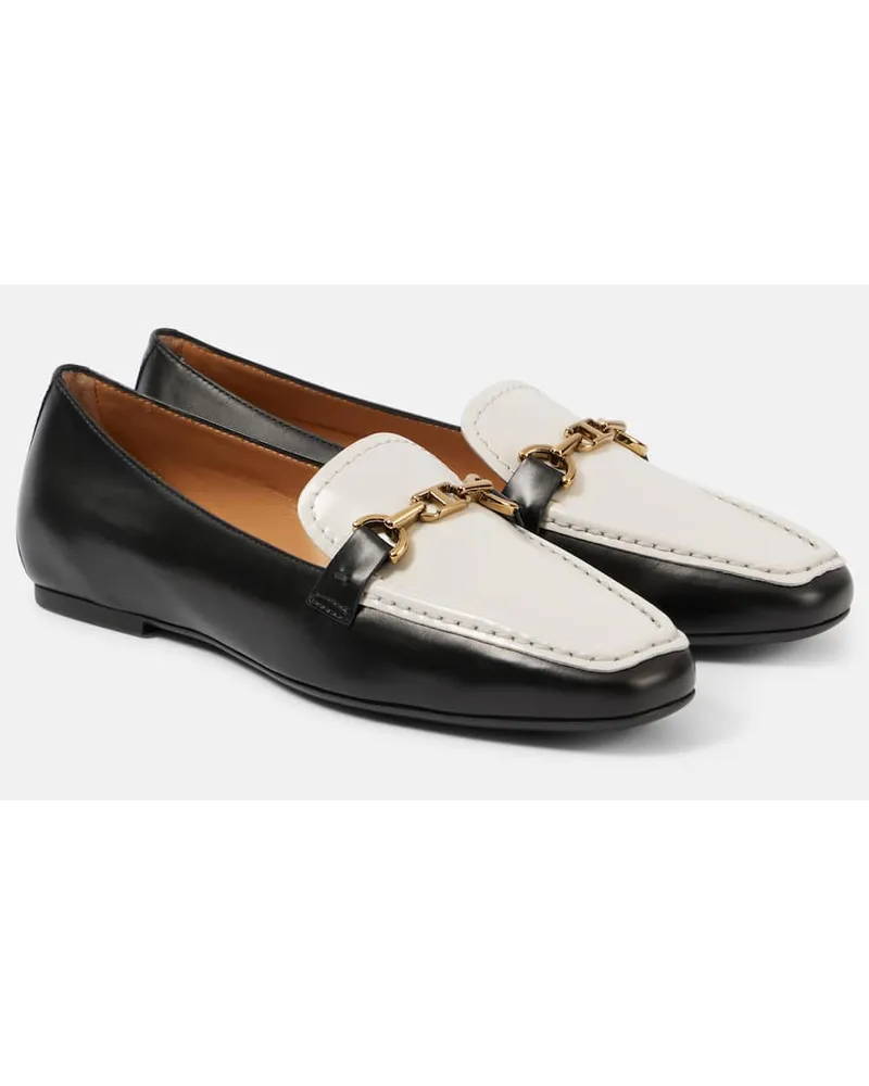 TOD'S Loafers aus Leder Schwarz