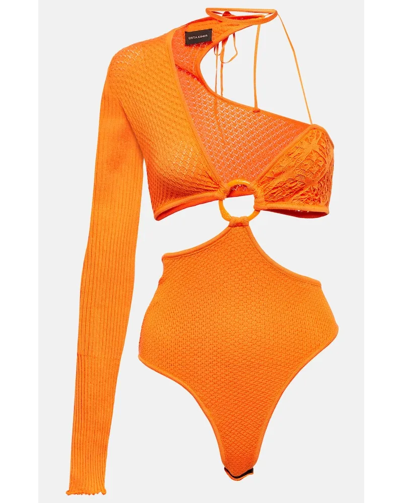 Roberta Einer Body Legato aus einem Baumwollgemisch Orange
