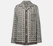Hemd Lian aus Seiden-Twill
