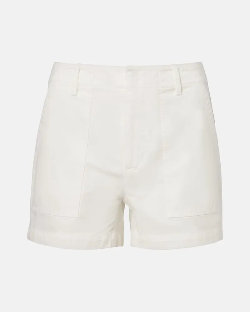 Nili Lotan Shorts Utility aus Baumwolle Weiß