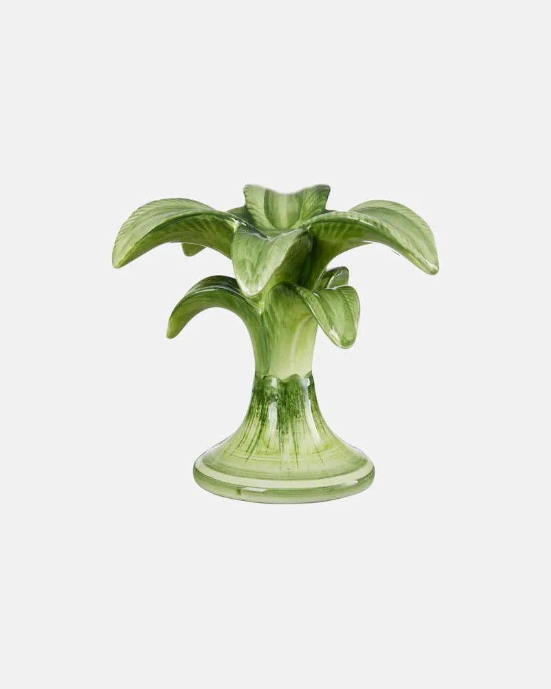 Les-Ottomans Kerzenständer Palm Small Grün