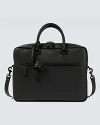 Saint Laurent Aktentasche Sac de Jour aus Leder Schwarz