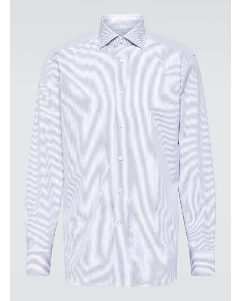 Ermenegildo Zegna Oxford-Hemd Trofeo aus Baumwolle Multicolor