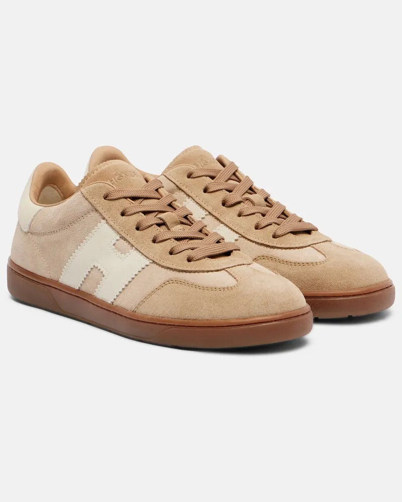 Hogan Sneakers Hogan Cool aus Veloursleder Beige