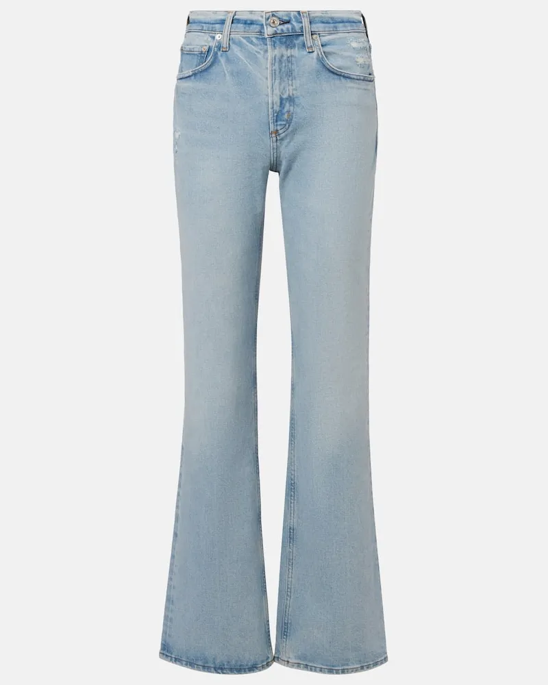 Citizens of humanity High-Rise Flared Jeans Vidia Blau