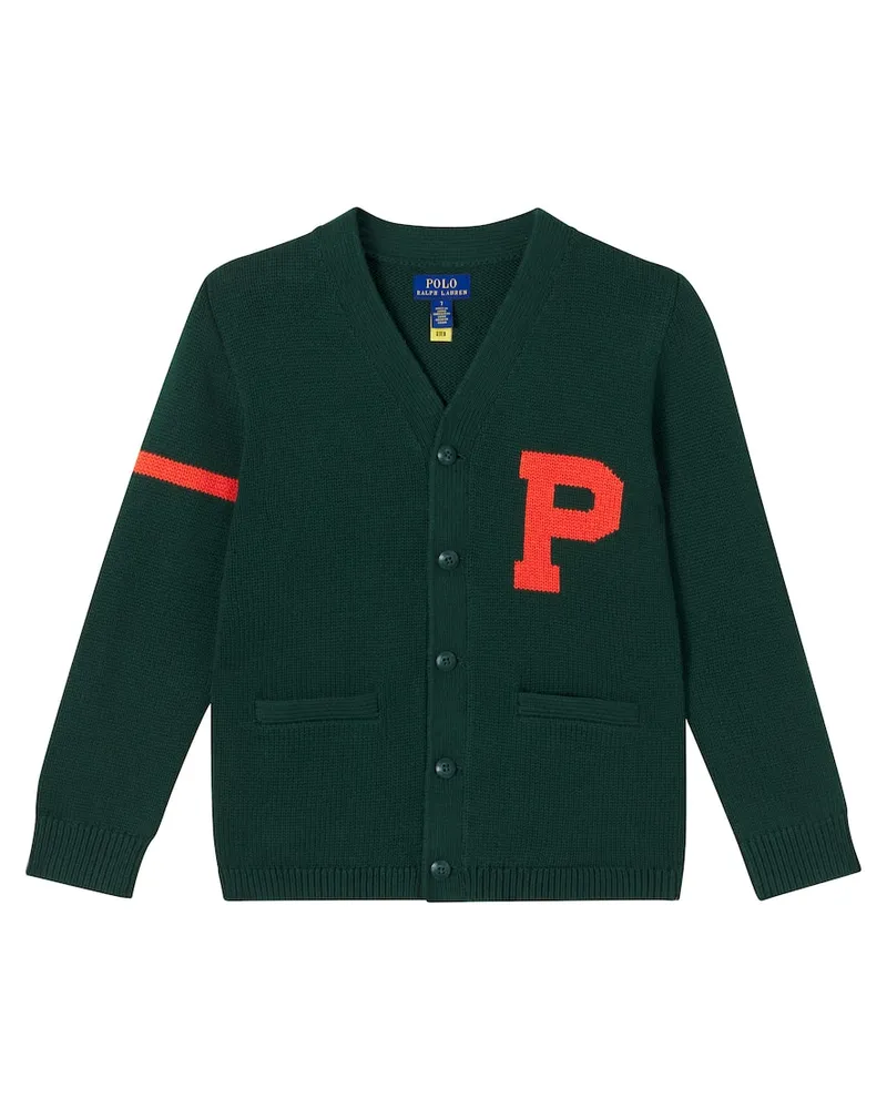 Ralph Lauren Cardigan aus Baumwolle Grün
