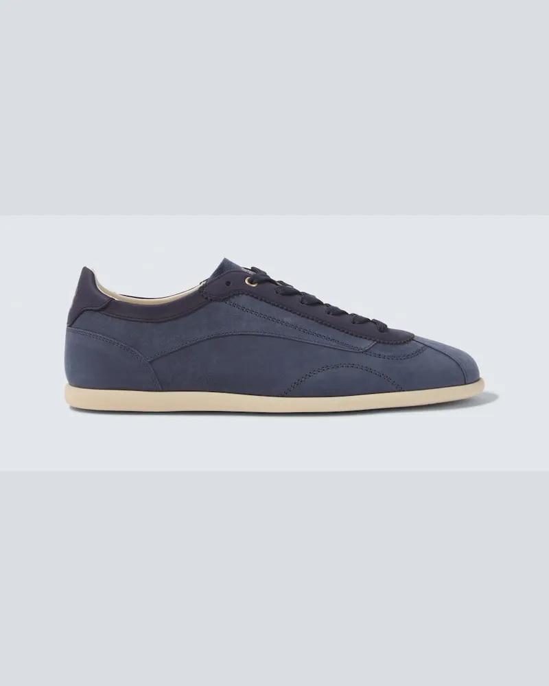 Brunello Cucinelli Sneakers aus Leder Blau